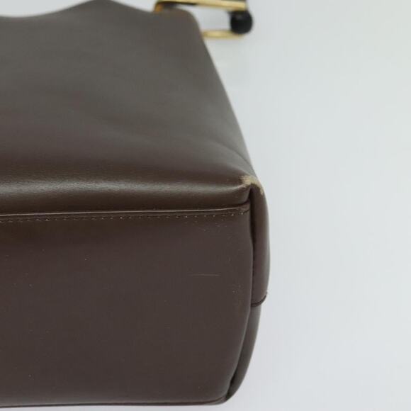 GUCCI Bamboo Shoulder Bag Leather Brown Gold 001 1553 001 1553 - Picture 11 of 16